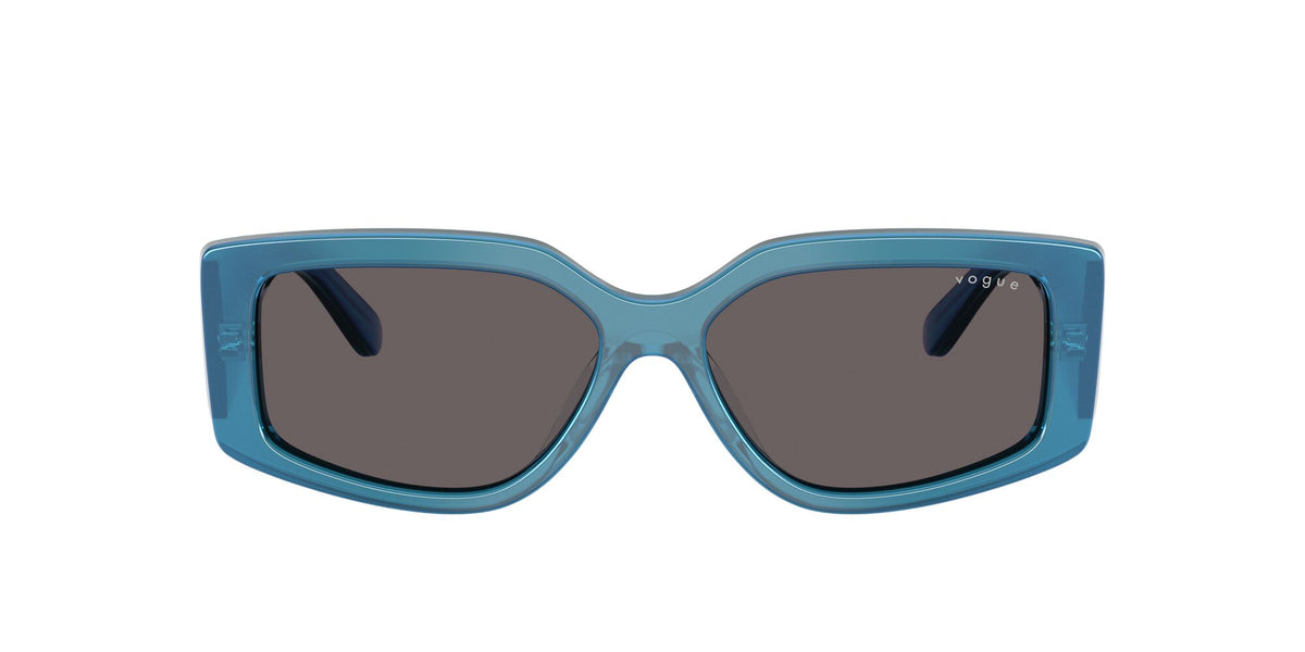 Vogue  VO5642SU 323787 55 Transparent Pearl Blue / Black Smoke