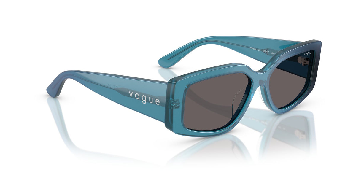 Vogue  VO5642SU 323787 55 Transparent Pearl Blue / Black Smoke