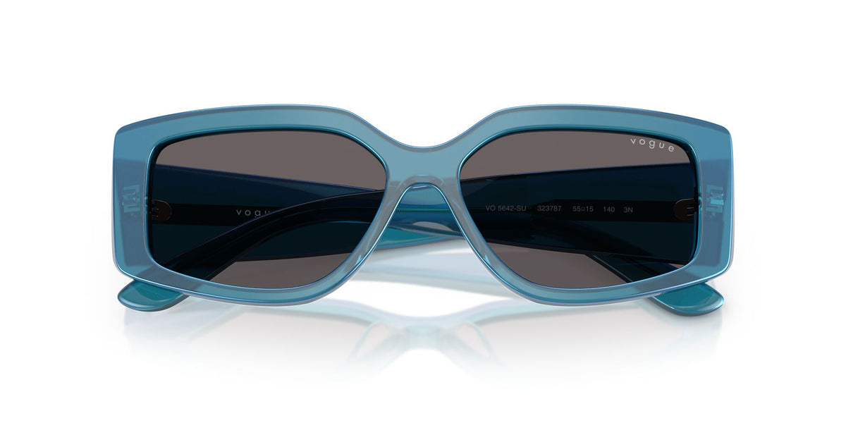 Vogue  VO5642SU 323787 55 Transparent Pearl Blue / Black Smoke