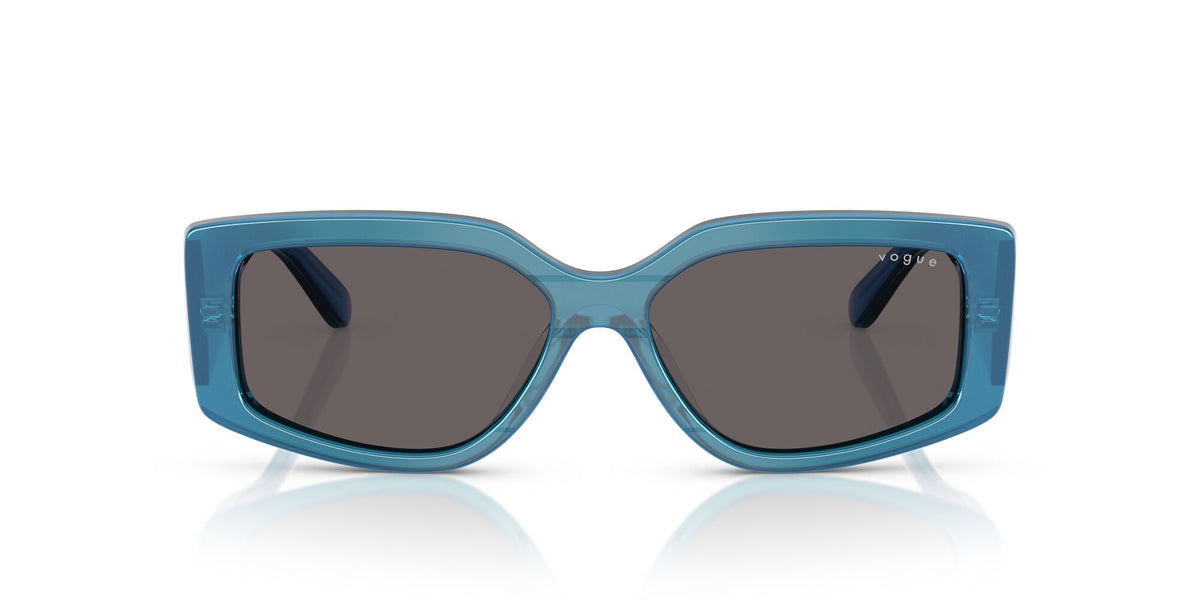 Vogue  VO5642SU 323787 55 Transparent Pearl Blue / Black Smoke