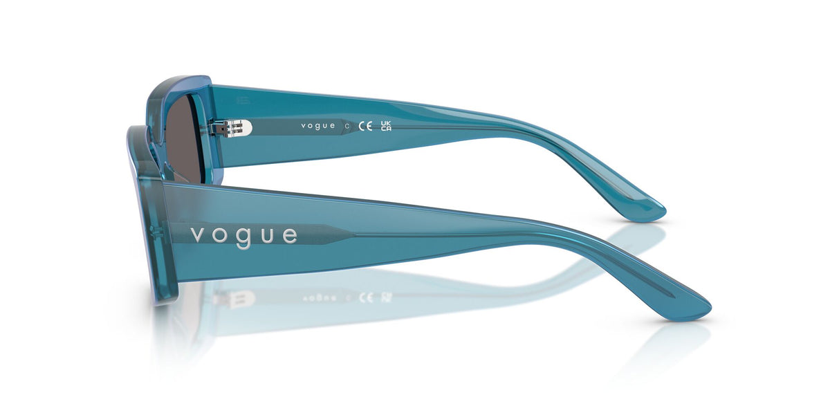 Vogue  VO5642SU 323787 55 Transparent Pearl Blue / Black Smoke