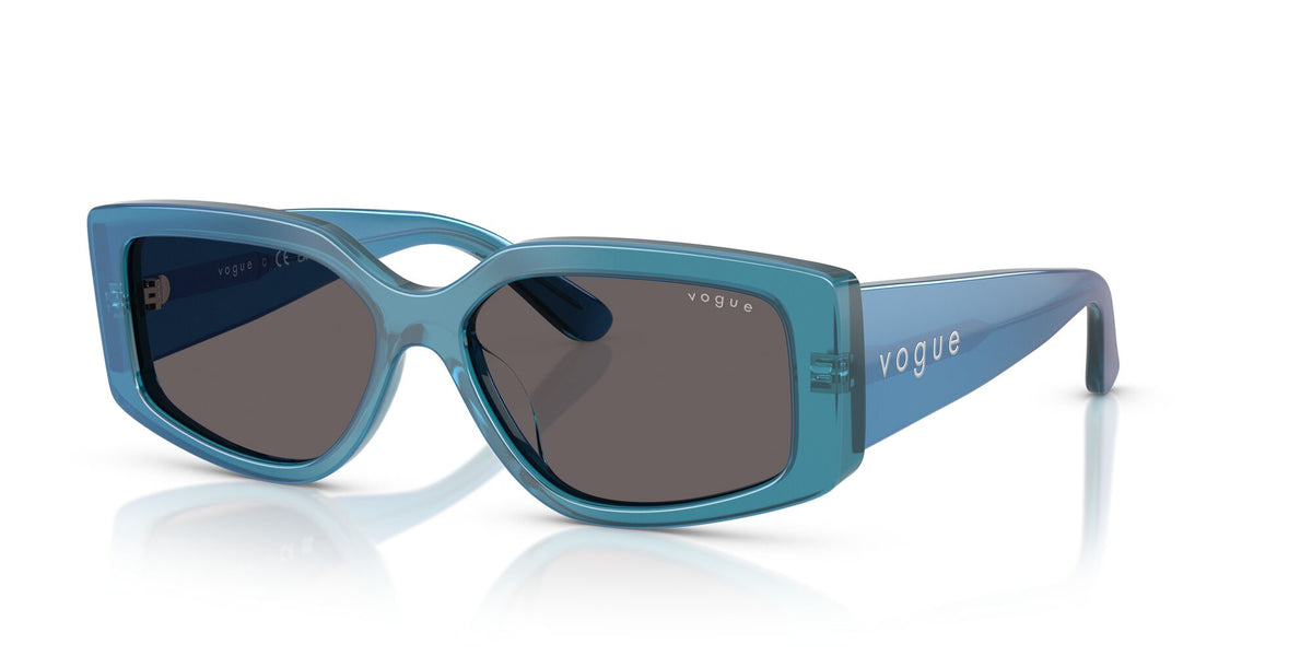 Vogue  VO5642SU 323787 55 Transparent Pearl Blue / Black Smoke