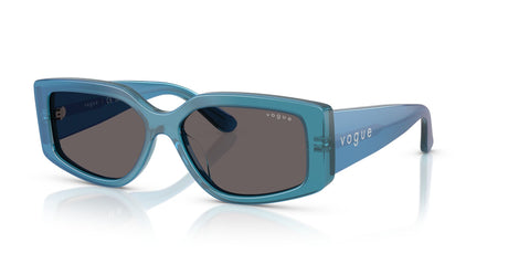 Vogue  VO5642SU 323787 55 Transparent Pearl Blue / Black Smoke