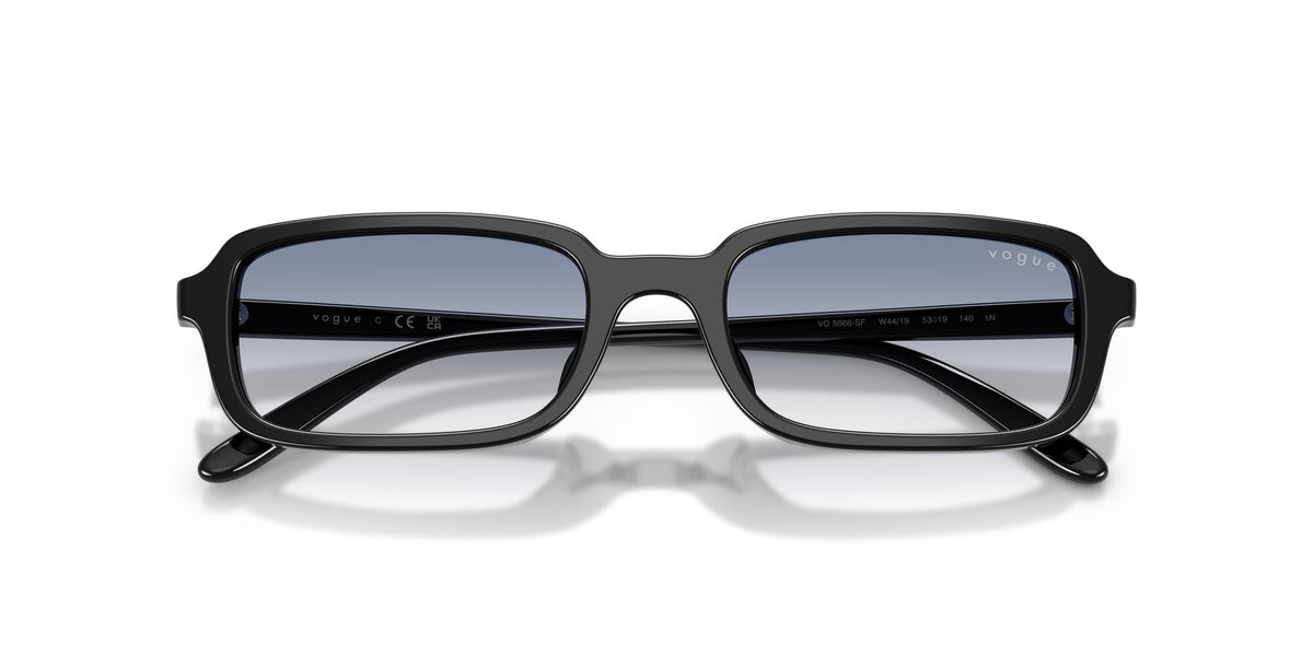 Vogue  0VO5666SF W44/19 53 Black/ Clear Gradient Light Blue