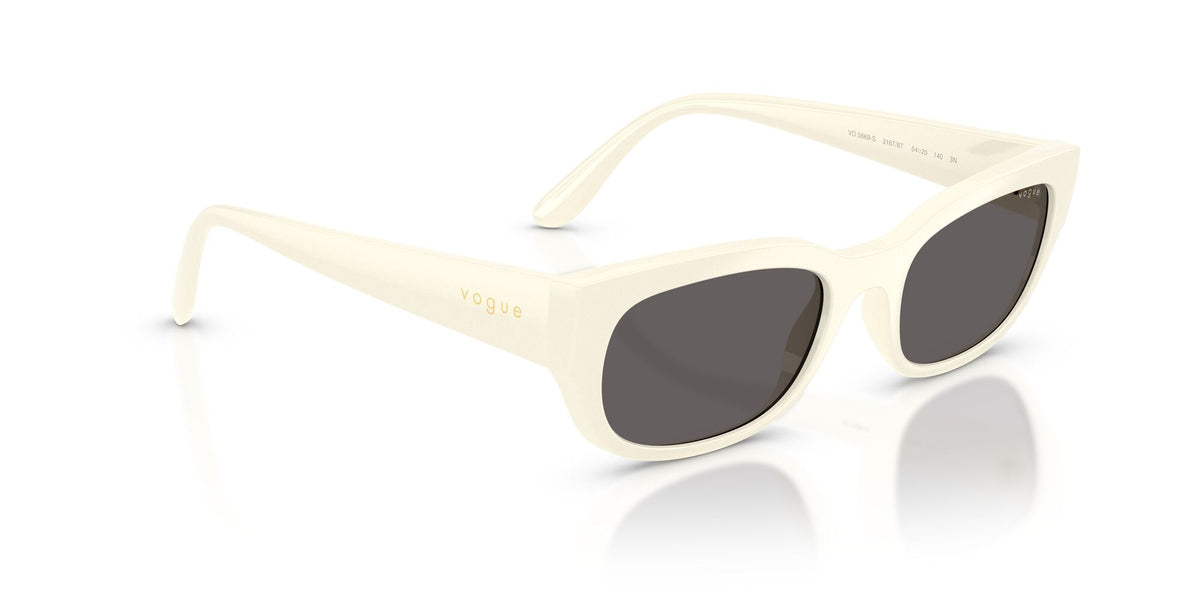 Vogue  0VO5669S 316787 54 White/ Black Smoke