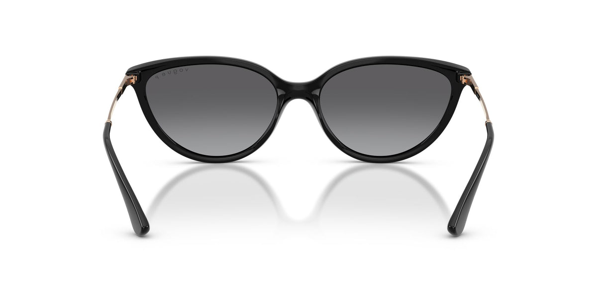 Vogue 0VO5672S W44/T3 57 Black/ Gradient Grey Polarized