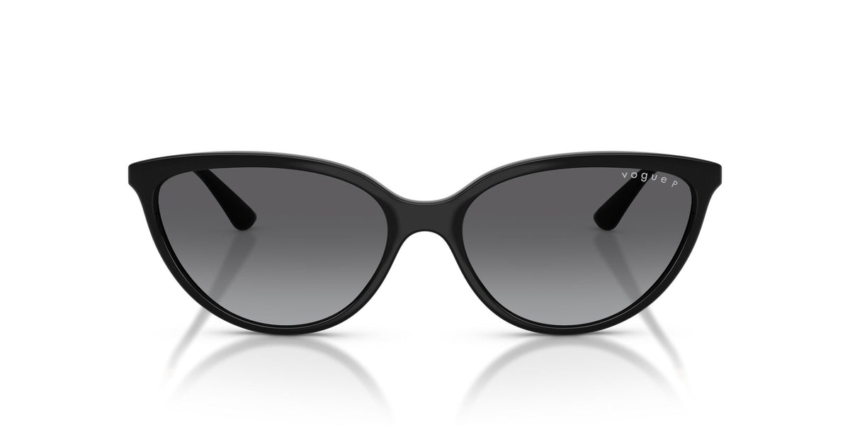 Vogue 0VO5672S W44/T3 57 Black/ Gradient Grey Polarized