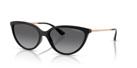 Vogue 0VO5672S W44/T3 57 Black/ Gradient Grey Polarized