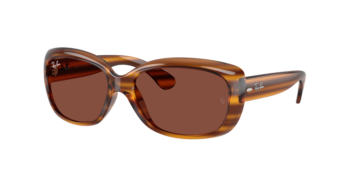 Ray-Ban 0RB4101820C558 Striped Red Havana/ Red