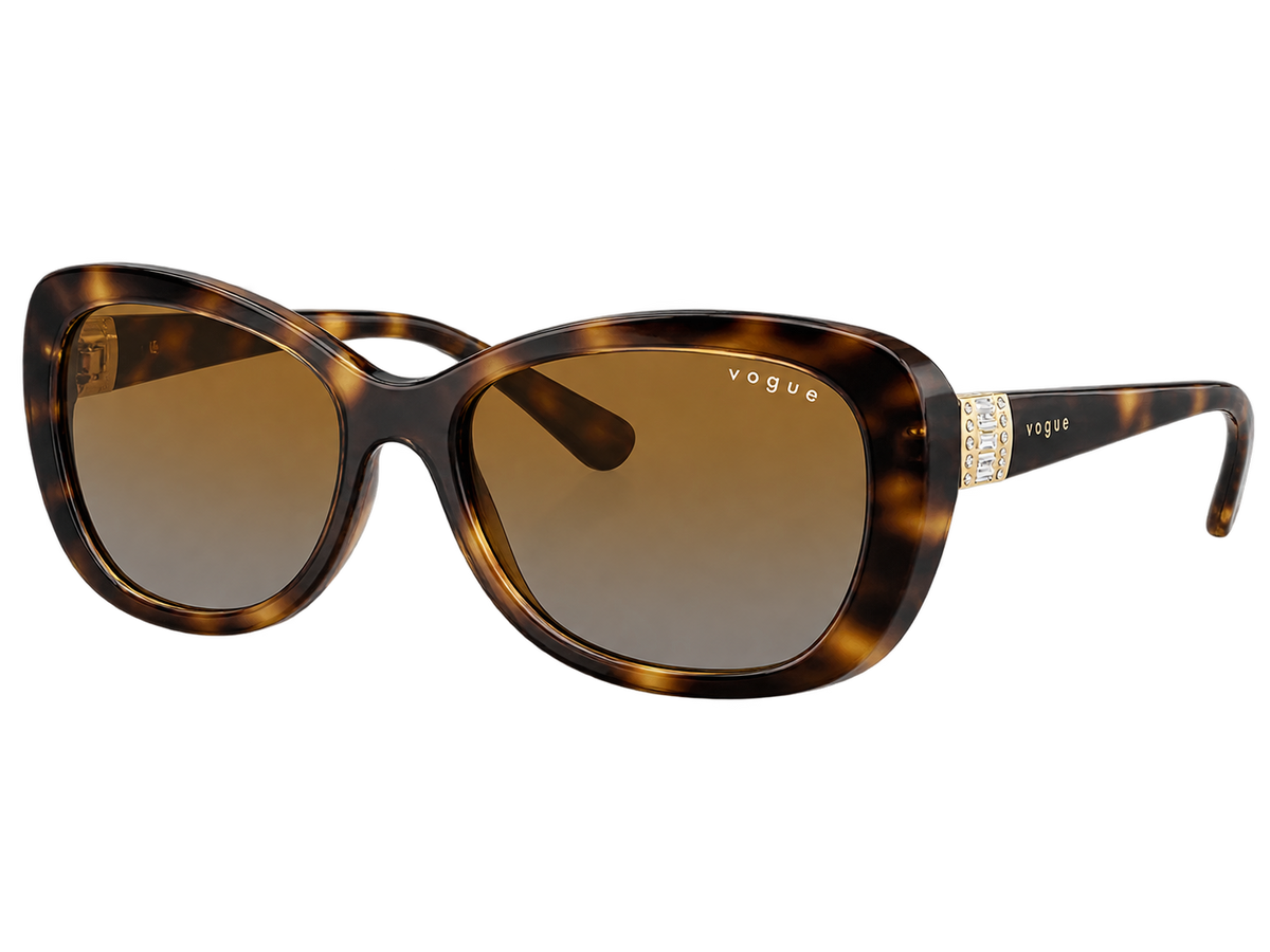 Vogue 0VO2943SB W6565X 55 Dark Havana/ Brown - Blue Star Eyewear