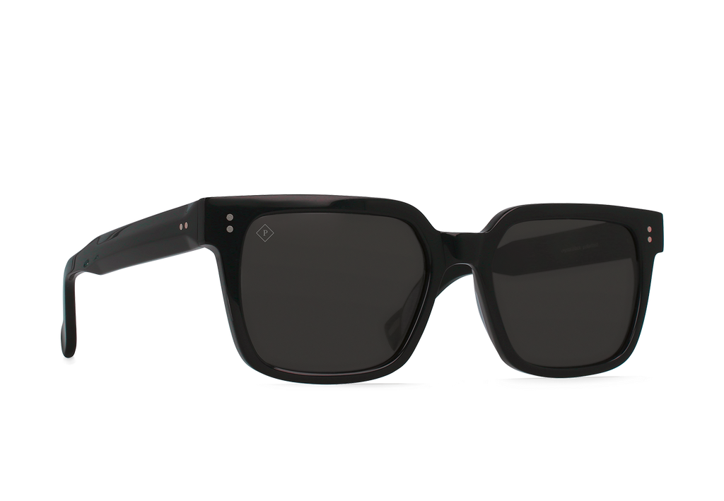 Raen West 100M232WES-S756-55 Recycled Black/Smoke Polarized