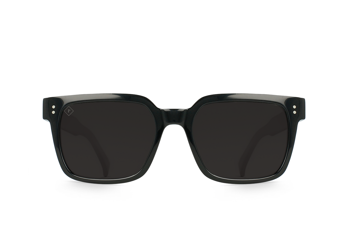 Raen West 100M232WES-S756-55 Recycled Black/Smoke Polarized
