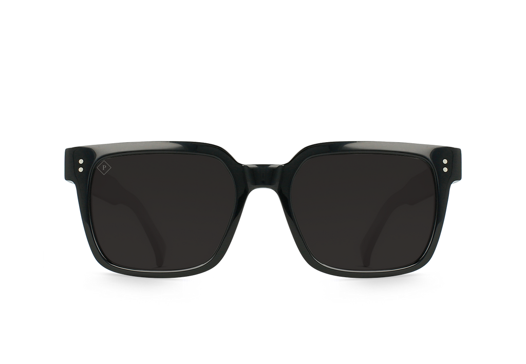 Raen West 100M232WES-S756-55 Recycled Black/Smoke Polarized