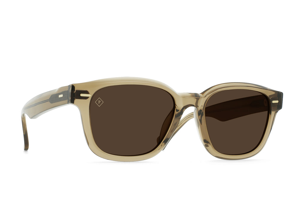 Raen Carby Ghost/ Vibrant Brown Polarized 53