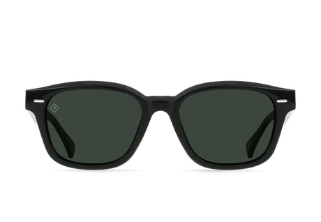 Raen Carby Recycled Black/ Green Polarized 53