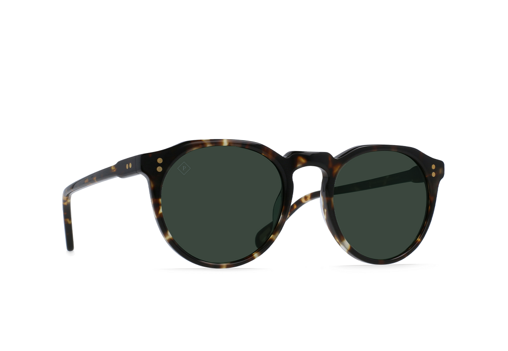 Raen Remmy 100U161REM-S397-49 Brindle Tortoise / Green Polarized