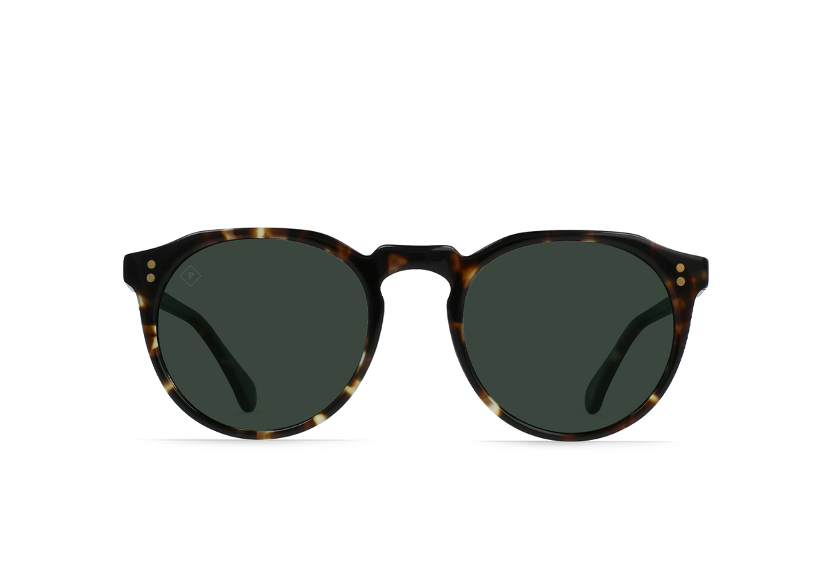 Raen Remmy 100U161REM-S397-49 Brindle Tortoise / Green Polarized