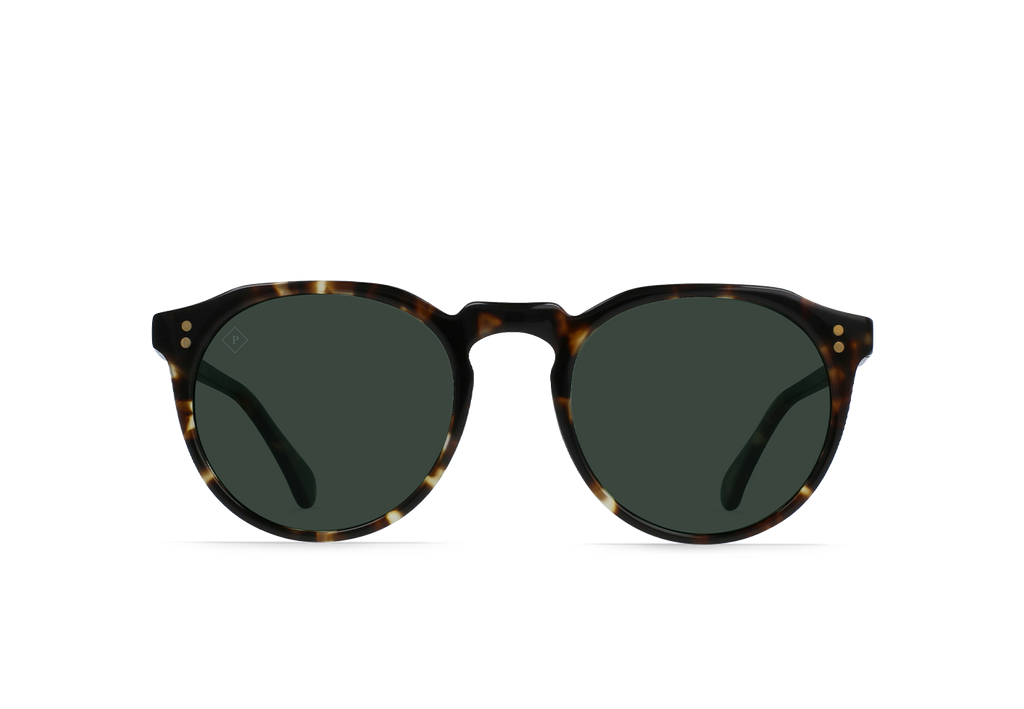 Raen Remmy 100U161REM-S397-49 Brindle Tortoise / Green Polarized