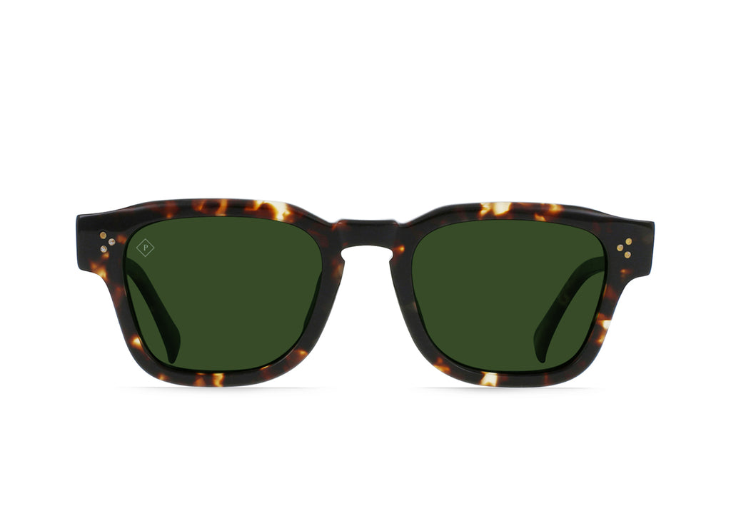 Raen Rece 100U213REC-S217-51 Brindle Tortoise / Green Polarized