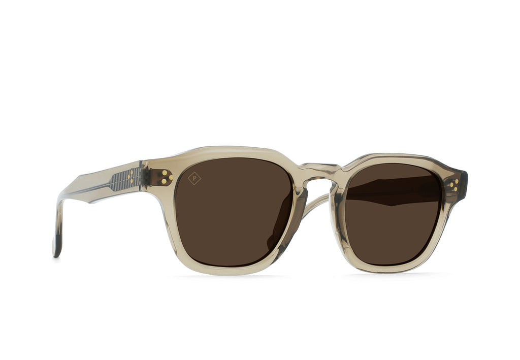 Raen Rune 100U213RUN-S305-48 Ghost / Vibrant Brown Polarized