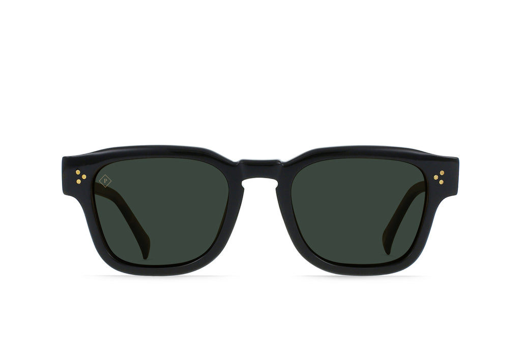 Raen Rece 100U232REC-S762-51 Recycled Black/Green Polarized