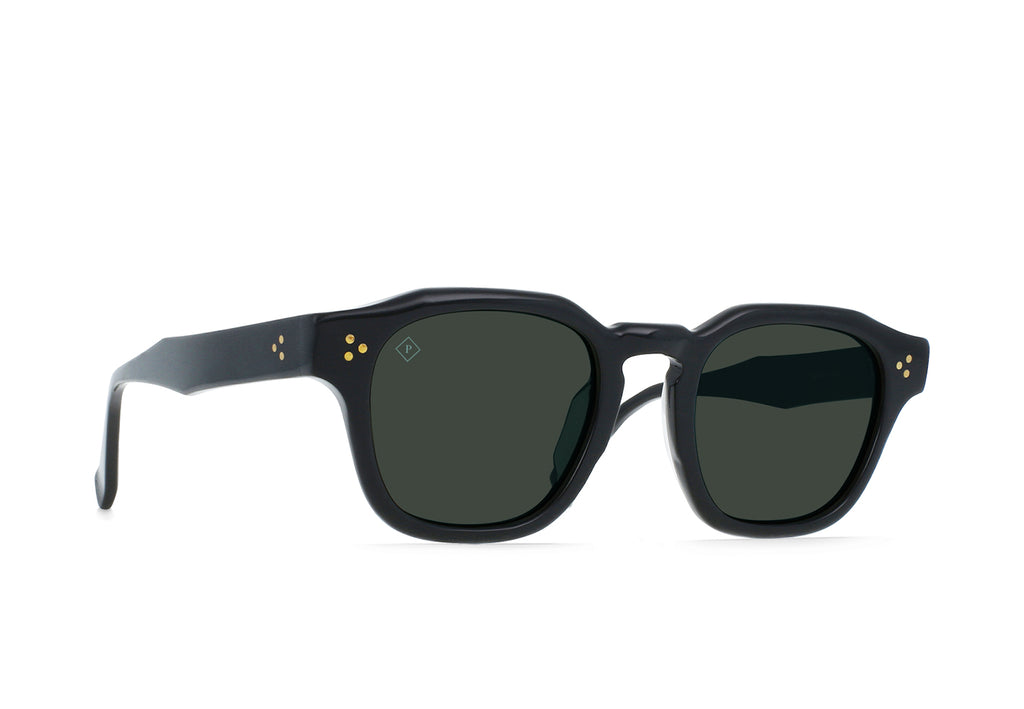 Raen Rune 100U232RUN-S762-48 Recycled Black/Green Polarized