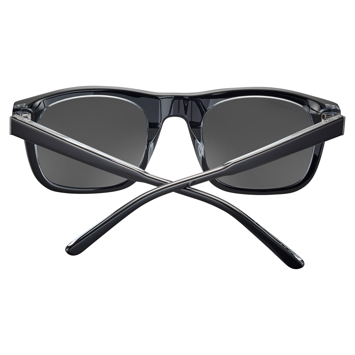 Serengeti Charlton SS576003 Shiny Black Trans Layer