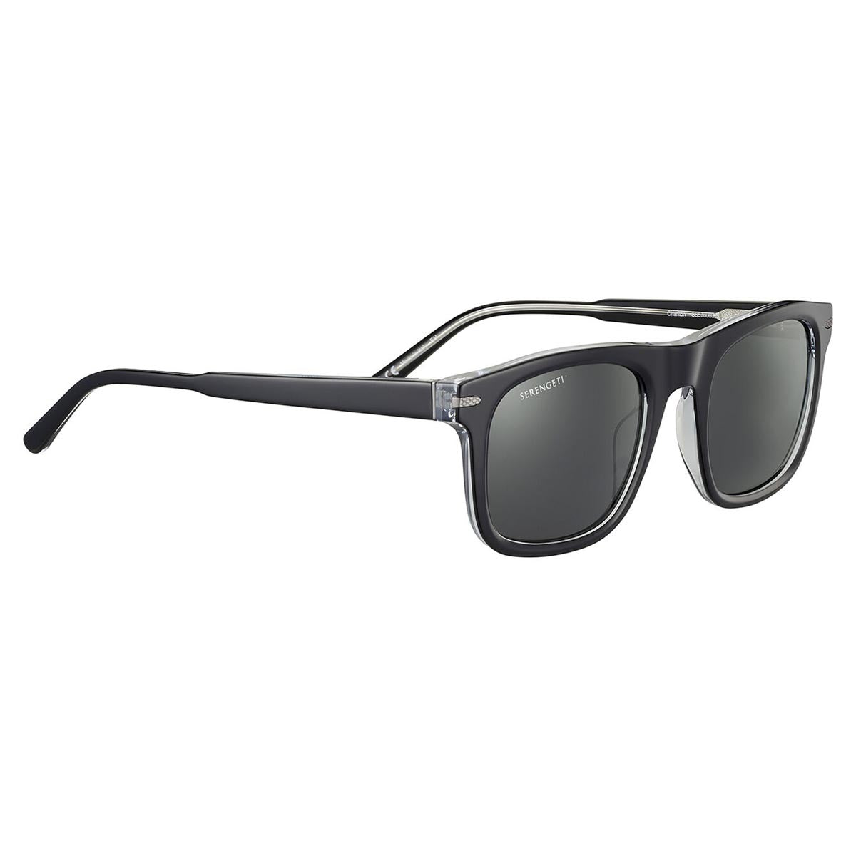 Serengeti Charlton SS576003 Shiny Black Trans Layer
