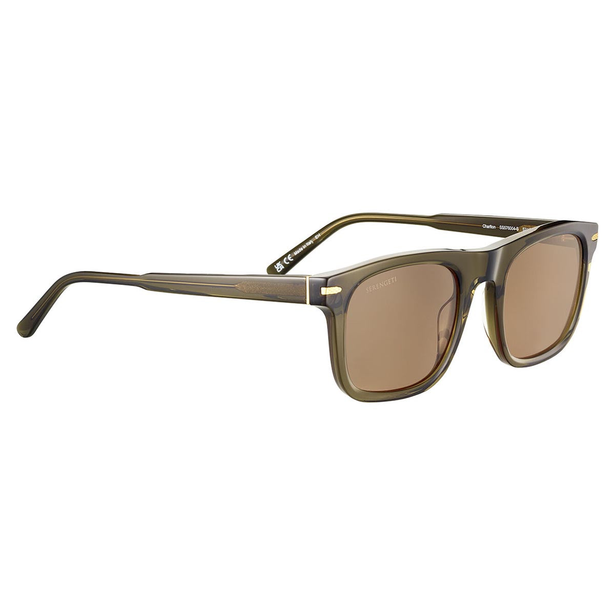 Serengeti Charlton SS576004 Shiny Crystal Dark Green