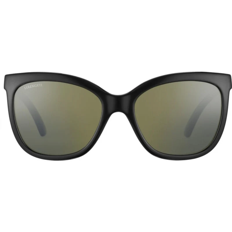 Serengeti Agata 8971 Shiny Black/ Green Polarised Photochromic