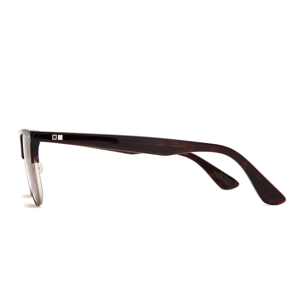 OTIS 100 CLUB : SASA BROWN/BRUSHED GUNMETAL/BROWN  125-1904