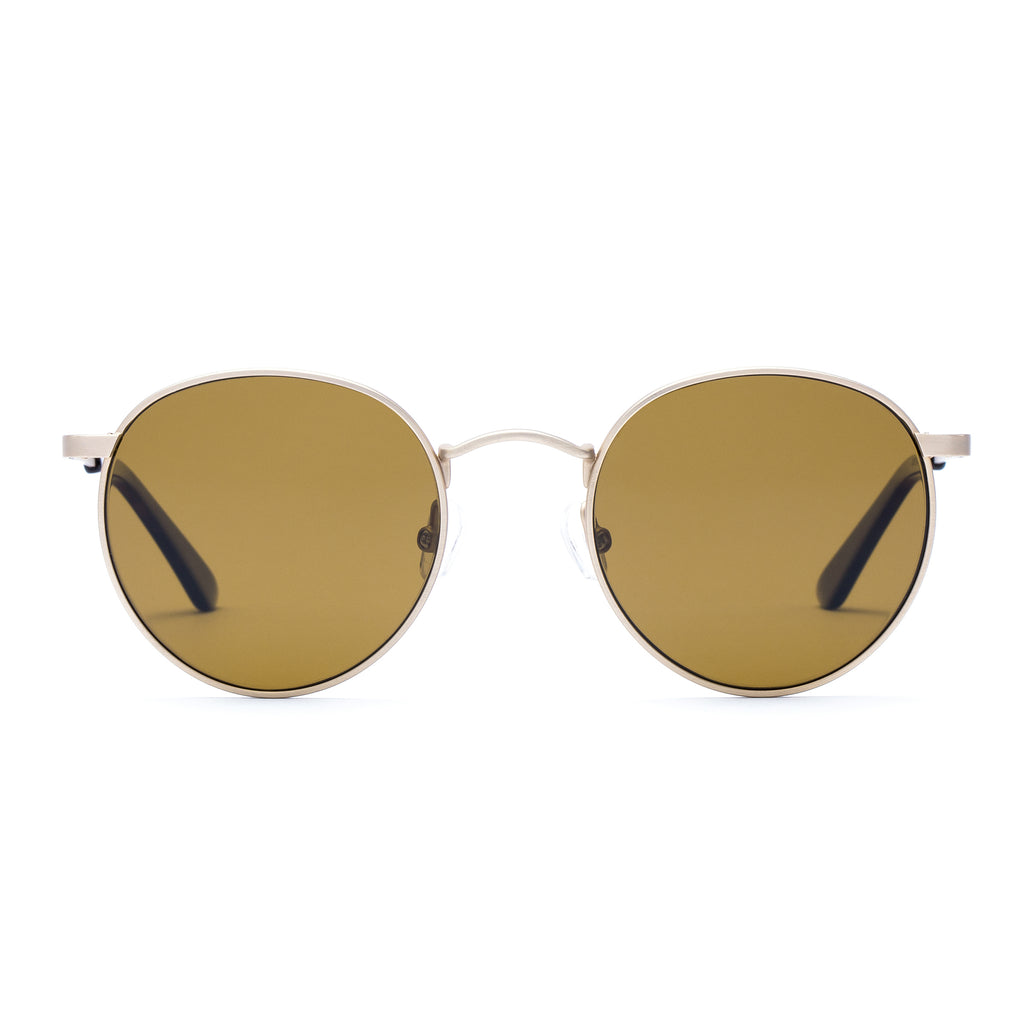 Otis Flint : Brushed Gold/Brown 134-2102