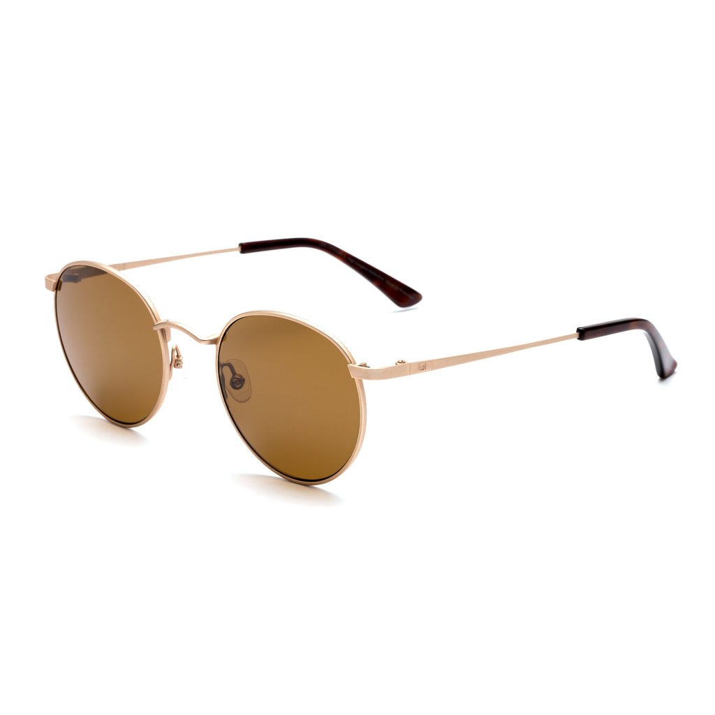 Otis Flint : Brushed Gold/Brown 134-2102