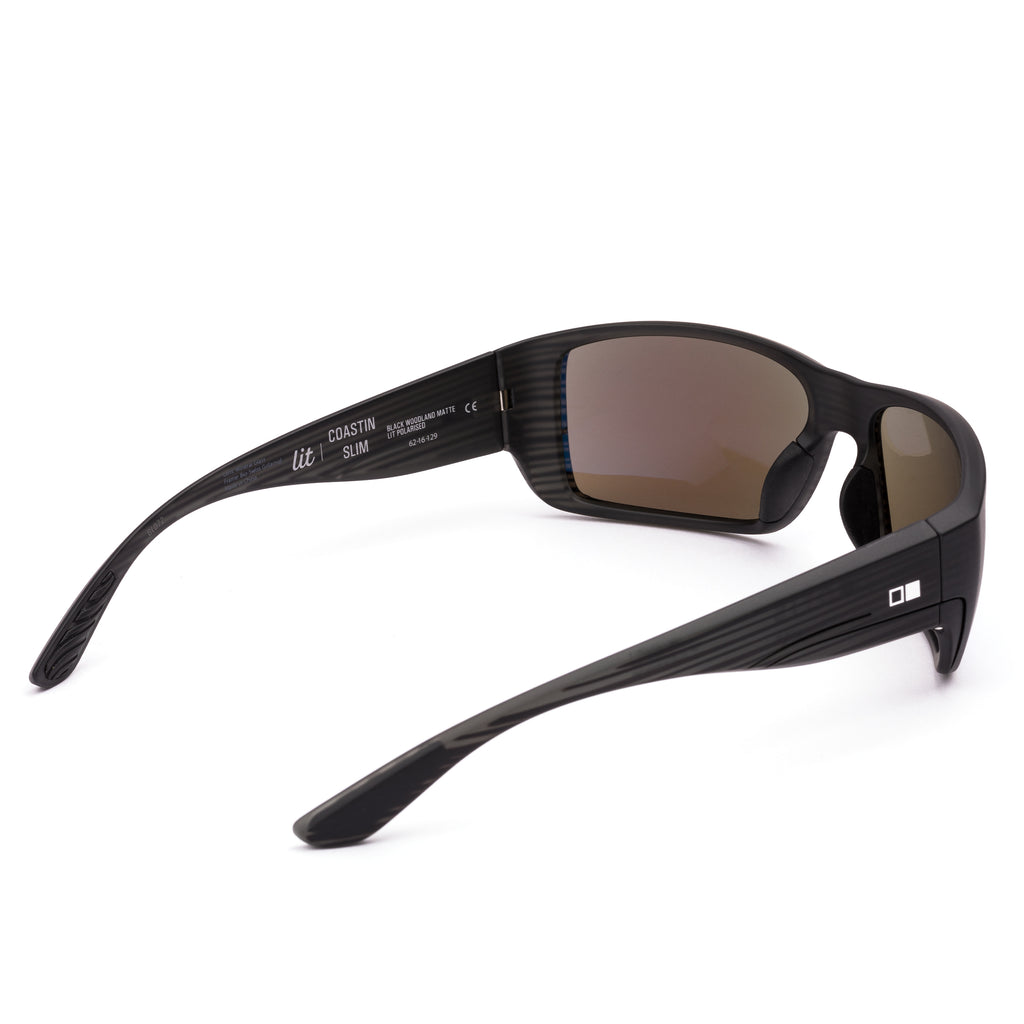 OTIS COASTIN SLIM : BLACK WOODLAND MATTE/L.I.T POLAR MIRROR BLUE  162-2202LL