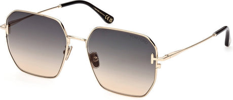 Tom Ford FT0967-K Gold / Gradient Smoke - Blue Star Eyewear