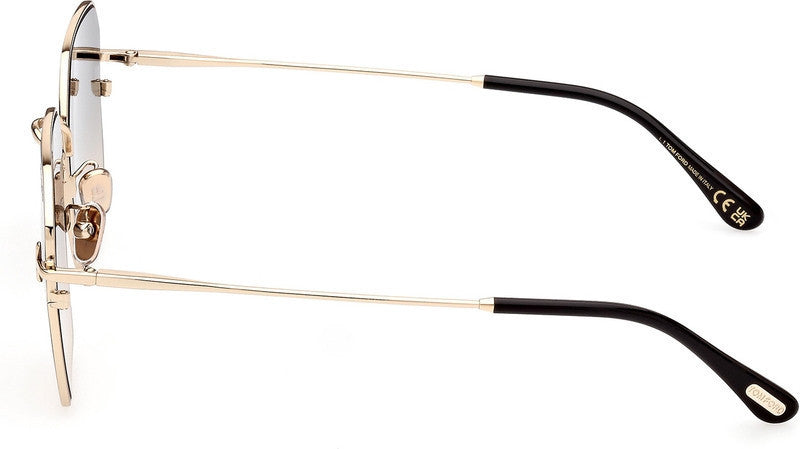 Tom Ford FT0967-K Gold / Gradient Smoke - Blue Star Eyewear