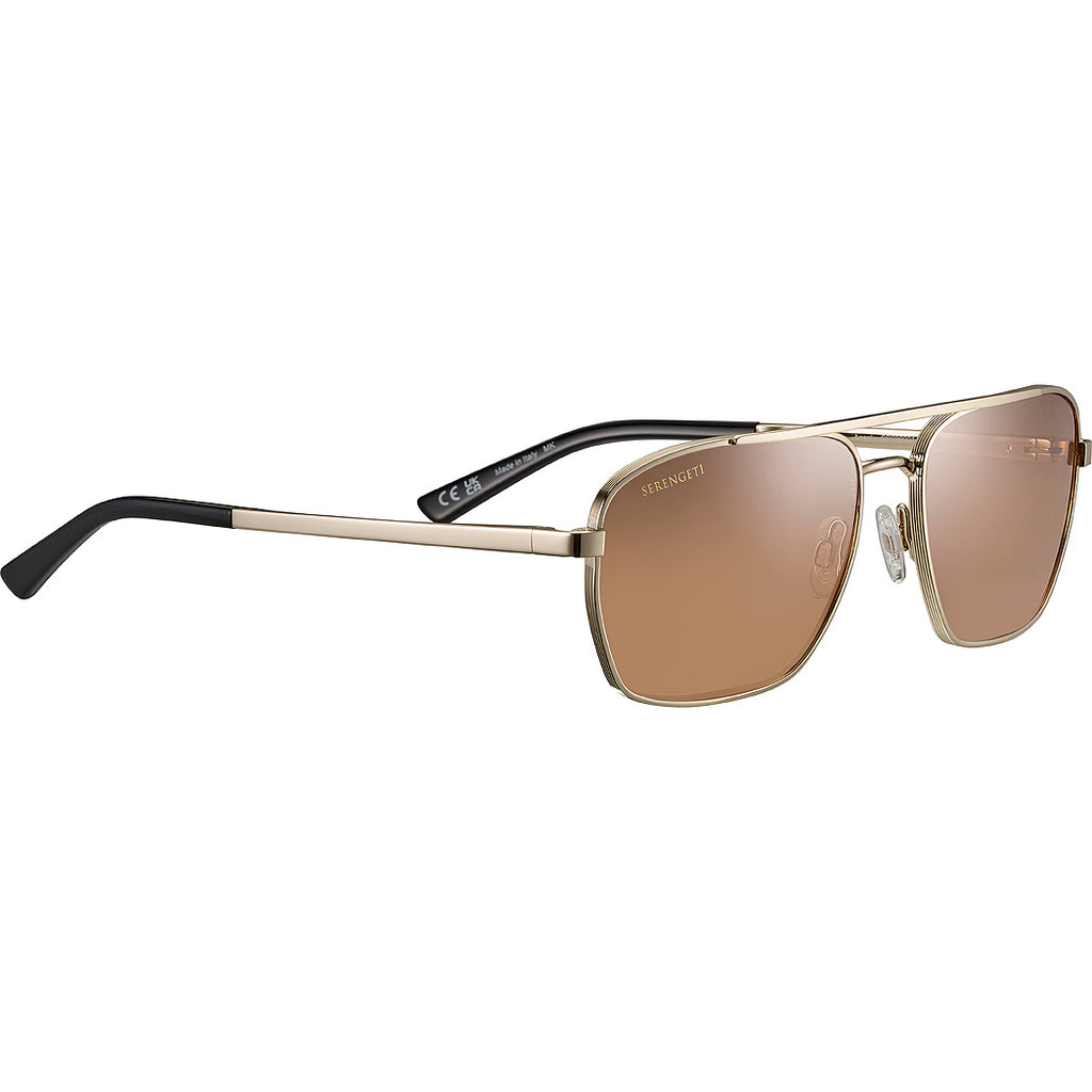 Serengeti Ansel SS600001 Gold Frame/ Mineral Polarized Drivers