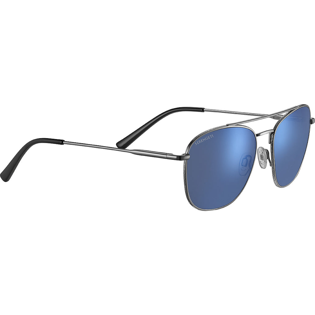 Serengeti Carroll Large SS598002 Gunmetal Frame/ Mineral Polarized 555 Blue