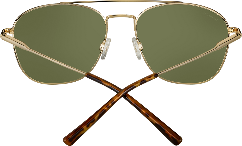 Serengeti Carroll Large SS598005 Gold Frame/ Mineral Non Polarized 555