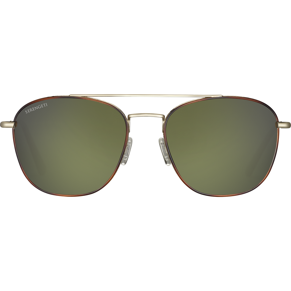 Serengeti Carroll Large SS598005 Gold Frame/ Mineral Non Polarized 555