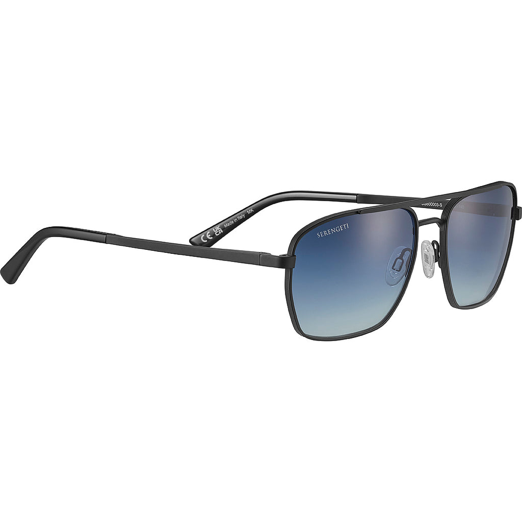 Serengeti Ansel SS600003 Black Frame/ Mineral Polarized Blue Grad