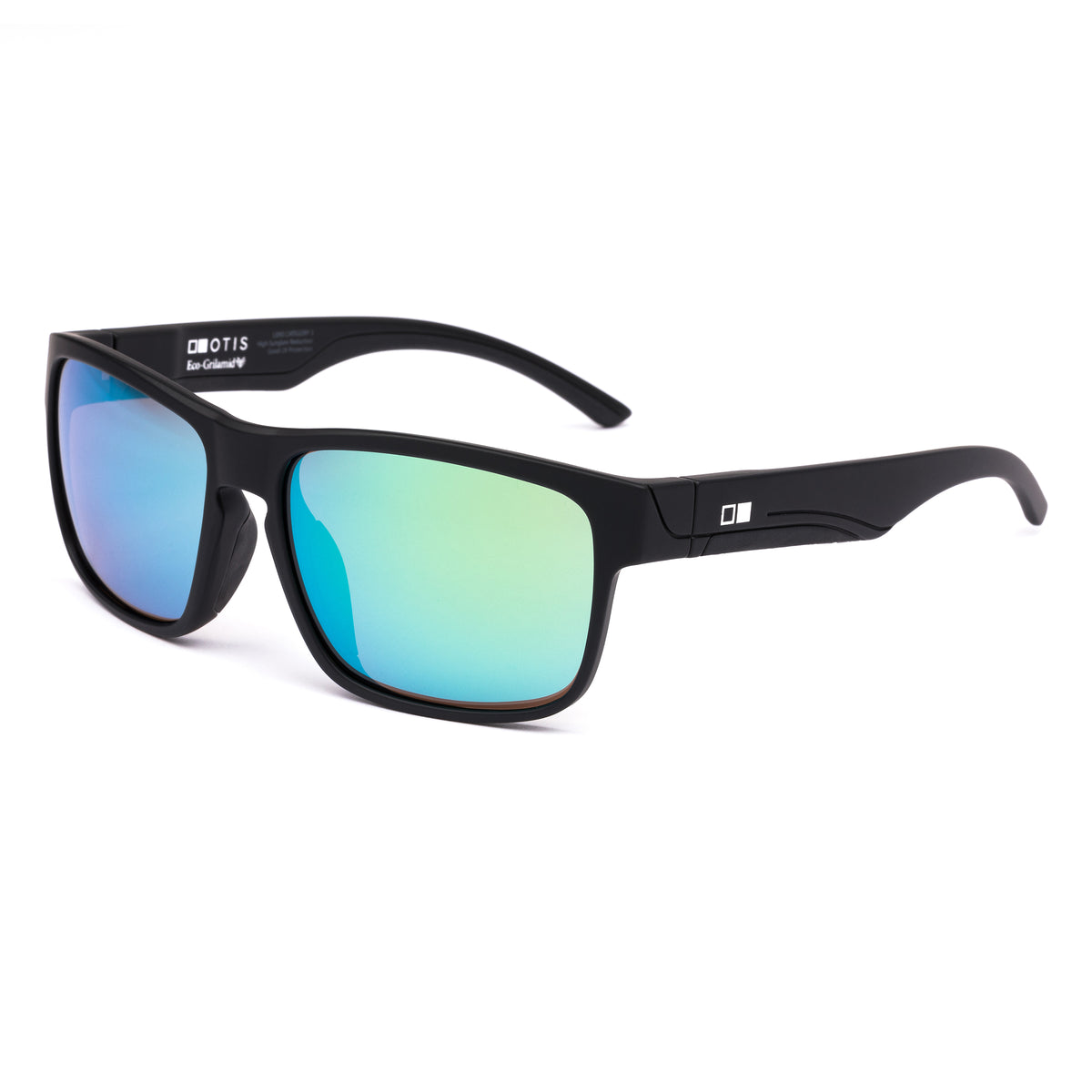 Otis Rambler Sport : Matte Black/L.I.T Polar Mirror Green 178-2203Ll