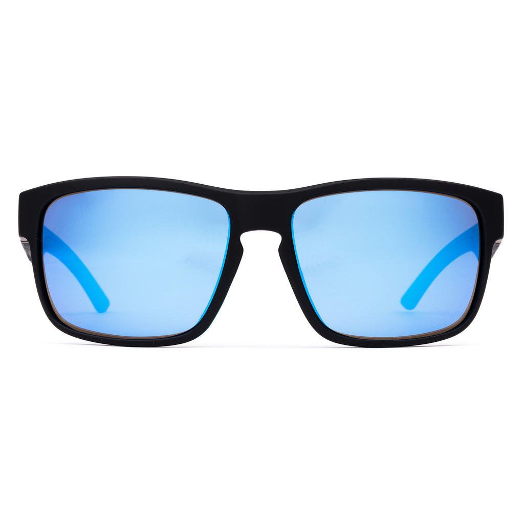 Otis Rambler Sport : Matte Black/L.I.T Polar Mirror Blue  178-2204Ll