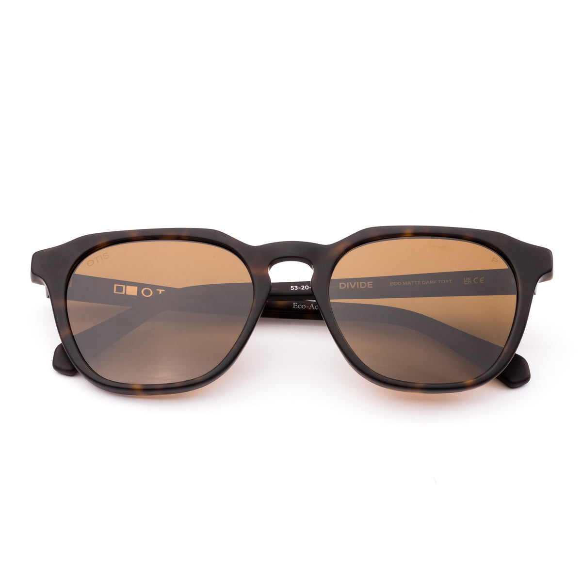 Otis Divide Eco Matte Dark Tort/ Brown Polar