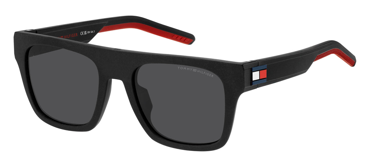 Tommy Hilfiger TH 1976/S Matte Black Red/ Grey