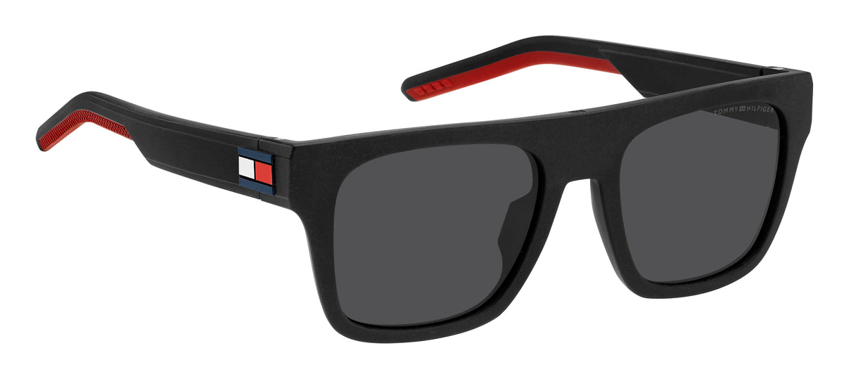 Tommy Hilfiger TH 1976/S Matte Black Red/ Grey