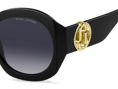 Marc Jacobs MARC 722/S-56-2M2 BLK GOLD 9O DARK GREY SF