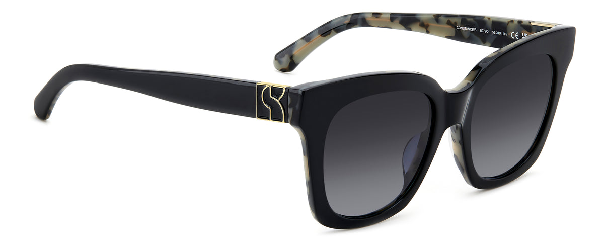 Kate Spade Constance/G/S 207125 Black/ Dark Grey Shaded