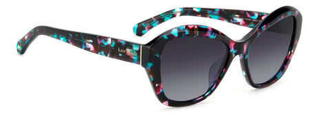 Kate Spade Aglaia/S 207126 Green Pink Havana/ Dark Grey Shaded