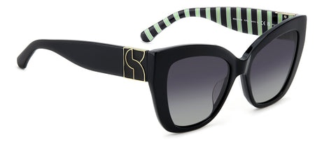 Kate Spade Bexley/G/S 207127 Black/ Grey Shaded Polarized